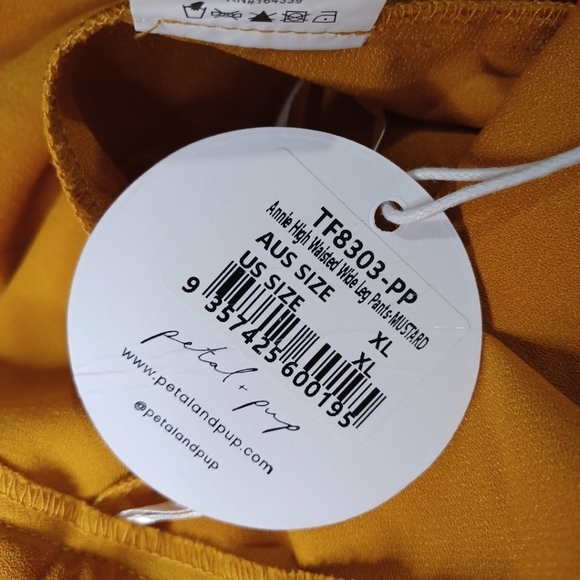 Petal & Pup Annie High Waisted Wide leg pants NWT - Picture 8 of 8